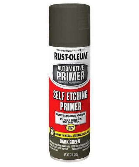 Rust Oleum Stops Rust Gray Automotive Self Etching Primer Spray 12 Oz Pack Of 6