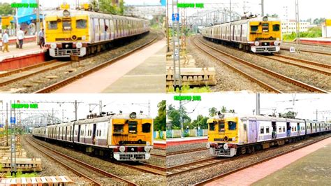 Memari Howrah Old Emu Local Arriving And Depart Very Sweetly Railway