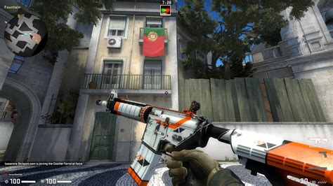 M4a4 Asiimov Battle Scarred