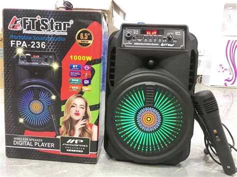 Ft Star Fpa Inches Trolley Speaker Lazada Ph