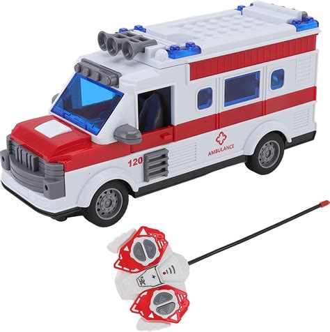 Ambulance Toy Childrens Remote Control Ambulance Toy With Lights Four