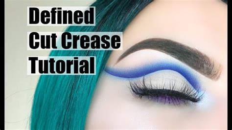 How To Get A Defined Elongated Cut Crease Youtube