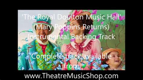 The Royal Doulton Music Hall Mary Poppins Returns Instrumental