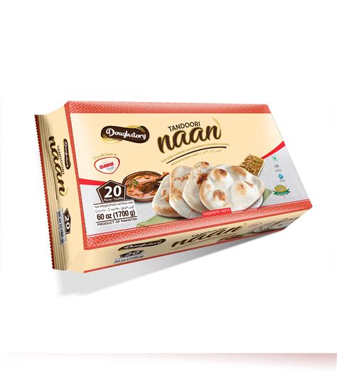 Tandoori Naan - 20 Pieces - Doughstory