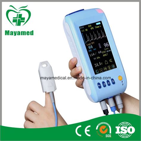 My C Color Handheld Multi Parameter Touch Screen Patient Monitor