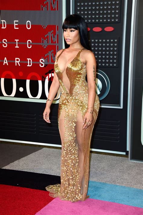 Nicki Minaj S Vmas Dress Is Sheer Excellence The Huffington Post