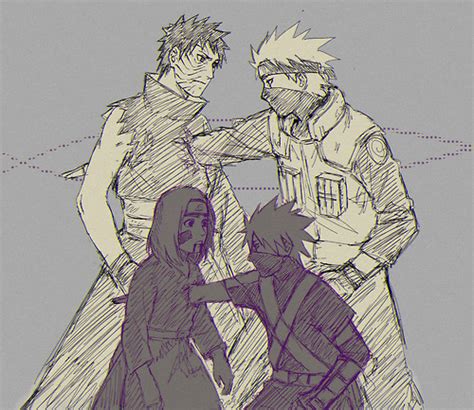 Obito Uchiha And Kakashi Hatake Obito Uchiha Fan Art 36481903 Fanpop