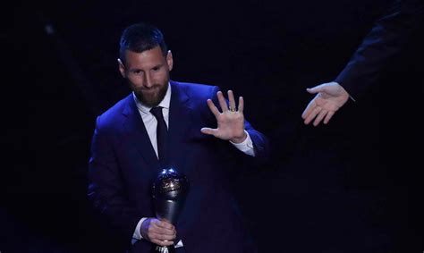 Messi Recibe Su Sexto Premio De La Fifa Al Mejor Jugador Del Año El Nuevo Día