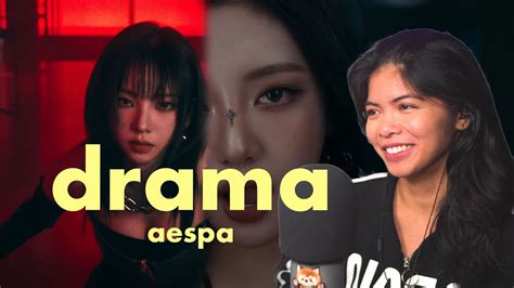 aespa 에스파 Drama MV reaction YouTube