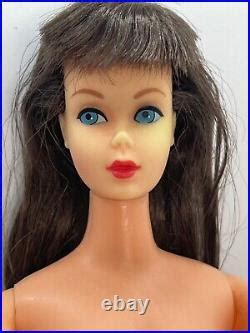 Vintage Barbie Doll Midge Brunette Hair Mattel Japan Dress Stand