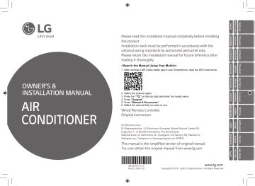 Lg Premtb Owners Installation Manual Manualzz