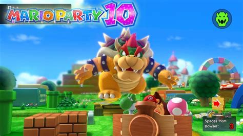 Mario Party Bowser Party Toadette Vs Dk Vs Yoshi Vs Mario