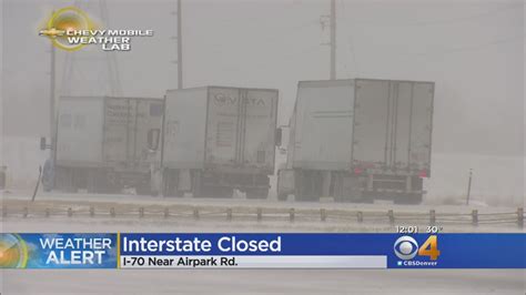 Winter Storm Causes School Road Closures Delays Youtube