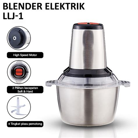 Jual Blender Cooper Stainless Blender Serbaguna 2Liter Blender