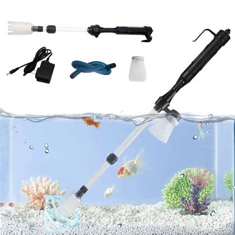 Aquarium électrique Changeur d eau pour Aquariums Nettoyeur de Gravier