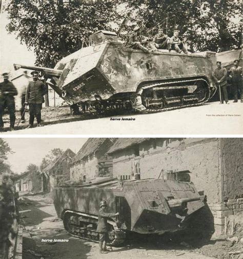 This Day In WWI On Twitter French Saint Chamond Tank No 62668 Petit