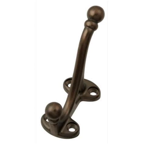 Hickory Hardware P25029 Rb Refined Bronze Double Coat Hook 1 Kroger