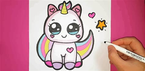 How To Draw Cute Unicorns Step By Step