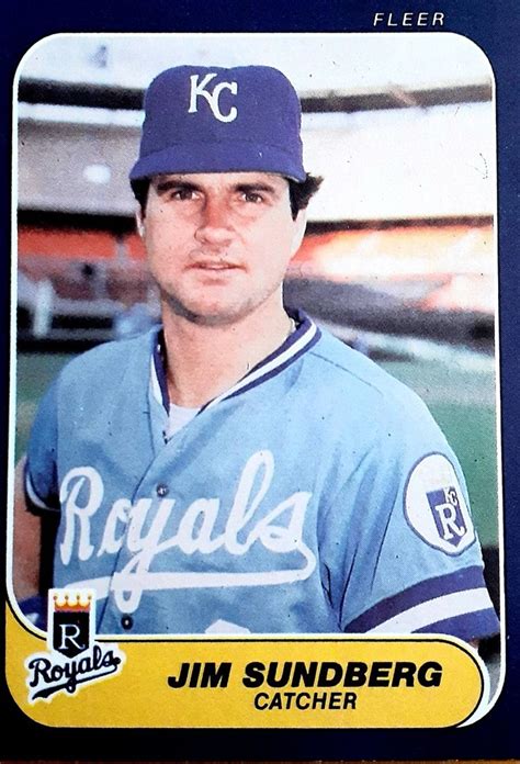 FlEER 1986 Kansas City Royals Baseball Royals Baseball Baseball Cards