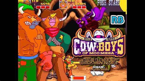 1992 60fps Wild West Cow Boys Of Moo Mesa 2players Buffalo Moo All