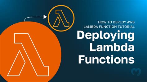 Deploying Lambda Functions How To Deploy AWS Lambda Function Tutorial