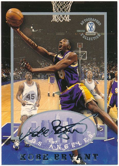 【やや傷や汚れあり】kobe Bryant Nba 1997 Score Board Autographed Collection 16