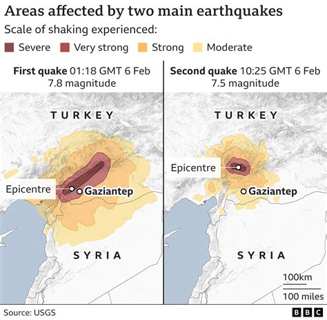 Turkey Earthquake Before And After Pictures Show Extent Of Destruction