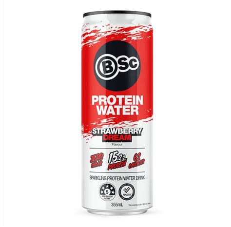 Bsc Protein Water Strawberry Dream Athletes Nutrition