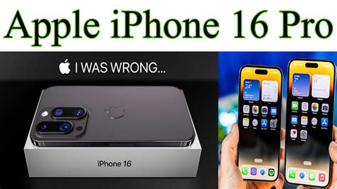 Apple IPhone 16 Pro Phone 16 Pro First Look Price IPhone 16 Pro