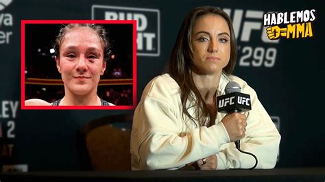 Maycee Barber QUIERO MI REVANCHA Contra Alexa Grasso UFC 299 YouTube