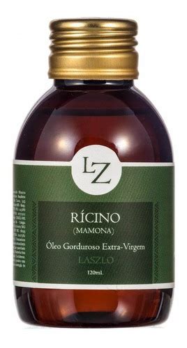 Óleo Vegetal De Rícino mamona Extra Virgem 120ml Laszlo