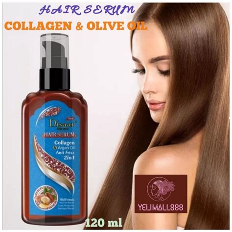 Jual Disaar Keratin Hair Treatment Serum Rambut Collagen And Olive Oil Hair Care Treatment Rambut