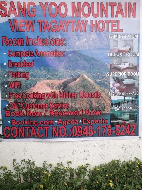 Sang Yoo Mountain View Tagaytay Hotel Taal Lake View Tagaytay 2023