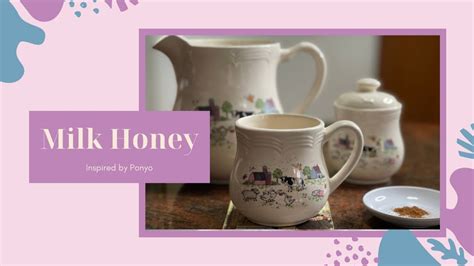 How To Make Hot Ponyo Honey Drink Ghibli Food YouTube