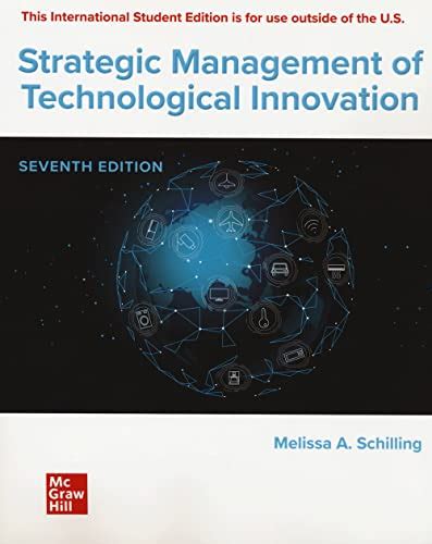 Strategic Management Of Technological Innovation 7th Edition Let Me Read