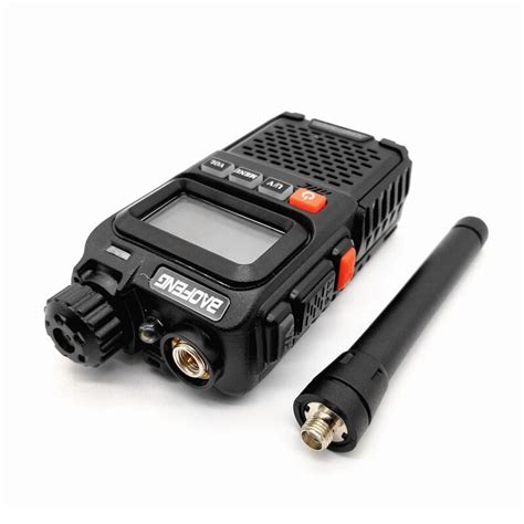 Baofeng UV 3R Plus Portable CB Radio Amateur Walkie Talkie VHF UHF Ham