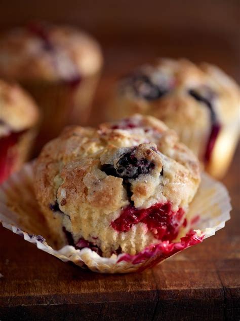 Irresistible Mixed Berry Buttermilk Muffins