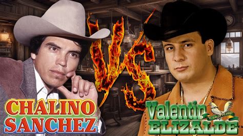 Valentín Elizalde y Chalino Sánchez Puros Corridos Mix 30 Exitos de