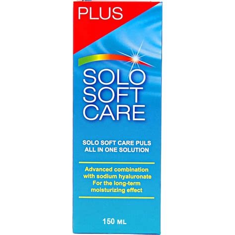 Solo Soft Plus Contact Lens Solution 150 Ml