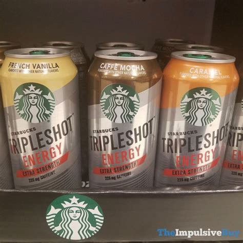 Spotted Starbucks Tripleshot Energy French Vanilla Caffe Mocha And Caramel The Impulsive Buy