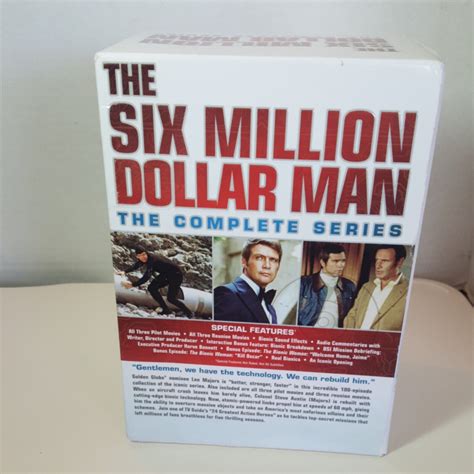 Mavin The Six Million Dollar Man Complete Series Dvd Seasons Box Set