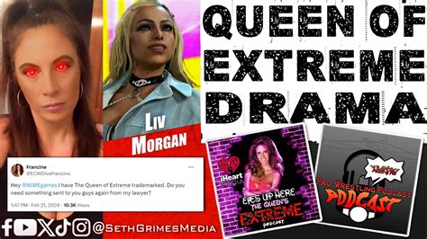 Queen Of Extreme Gimmick Infringement Francine Liv Morgan WWE2K24