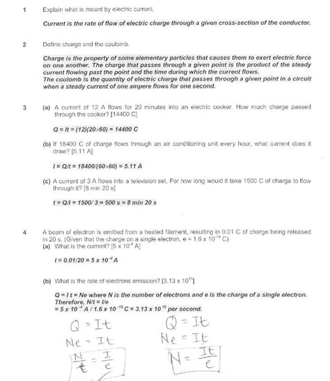 Pdf Physics Tutorials Current Of Electricity Dokumentips