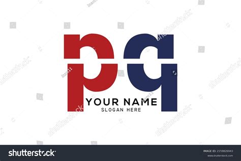 Pq Logo Design Template Vector Graphic Stock Vector (Royalty Free) 2159826943 | Shutterstock