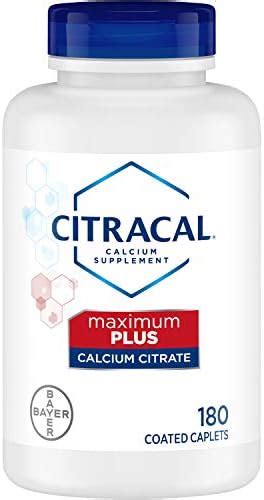 Citracal Maximum Plus Highly Soluble Easily Digested 630 Mg Calcium Citrate With 1000 Iu