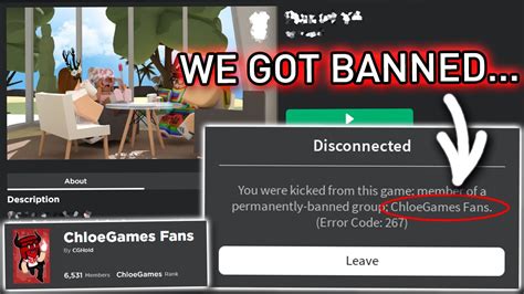 This Roblox Game Banned Me And My Fans Youtube