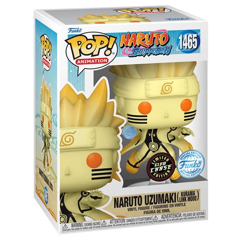 Funko Pop Chase Naruto Shippuden Naruto Uzumaki Kurama Link Mode