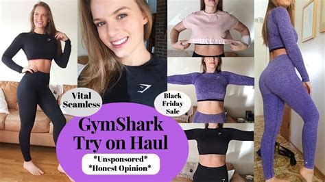 Gymshark Vital Seamless Try On Unsponsored Honest Review Youtube