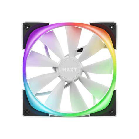 พัดลมระบายความร้อนเคสคอม Nzxt Fan Aer Rgb 2 Single 140mm White