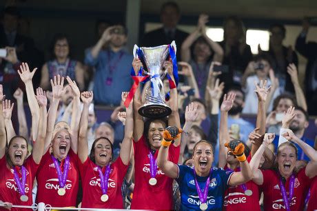 Wendie Renard Lyon Celebrates Trophy Editorial Stock Photo - Stock Image | Shutterstock